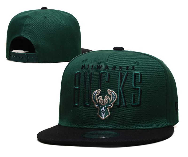 2023 NBA Milwaukee Bucks Hat YS20231225->nba hats->Sports Caps